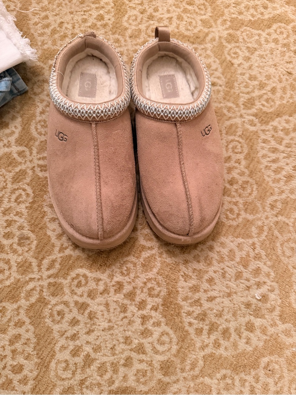 UGG Women's Slip-On Suede Clog - Blush Pink